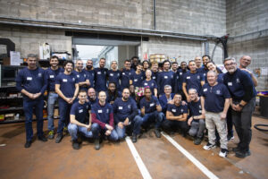 Lyon Cintrage Seigobos team, October 2024